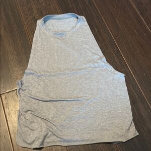 Gray Sleeveless Top